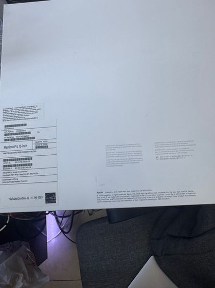 MacBook Pro 13 inch 2020 💻 i5 Quad-Core RAM 16GB SSD 512GB จอ Retina คีย์บอร์ด English ครบกล่อง อุปกรณ์แท้ ใช้งานปกติ ไม่มีรอย รูปที่ 14