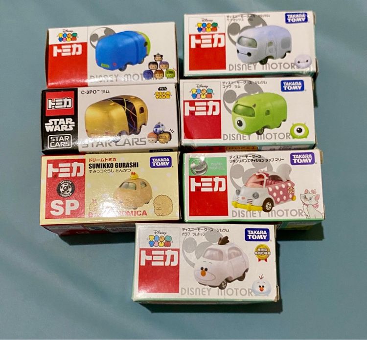 ของเล่นรถเหล็ก Tomica Disney Motors Tsum Tsum Baymax 