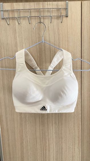 ผู้หญิง ขาว บราออกกำลังกาย Adidas sport bra women