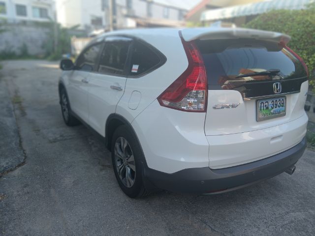 Honda CR-V 2013 2.4 EL 4WD Utility-car เบนซิน ไม่ติดแก๊ส เกียร์อัตโนมัติ ขาว รูปที่ 4