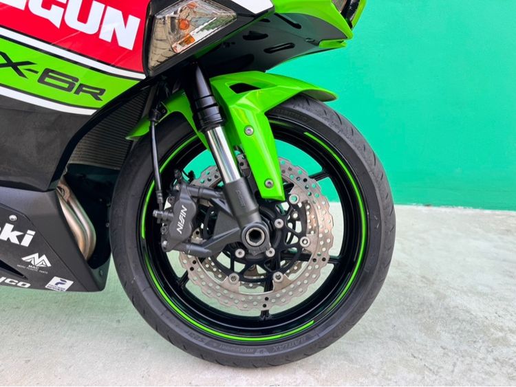 Kawasaki ZX-6R สีเขียว ปี19จด21 รูปที่ 8