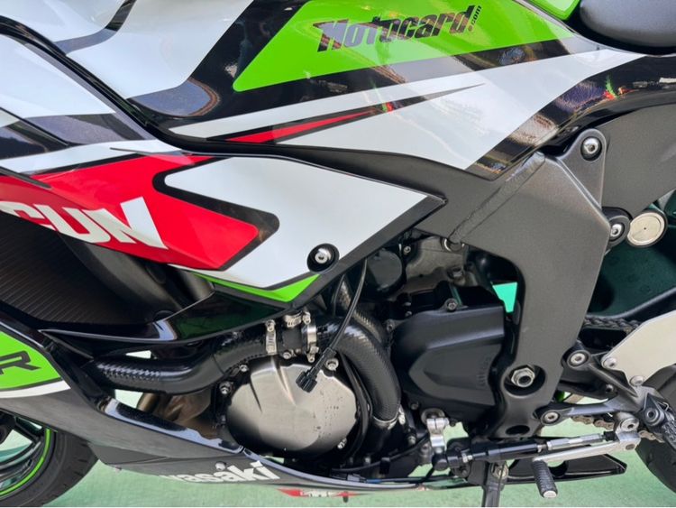 Kawasaki ZX-6R สีเขียว ปี19จด21 รูปที่ 17