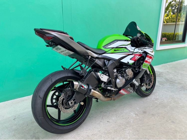 Kawasaki ZX-6R สีเขียว ปี19จด21 รูปที่ 3