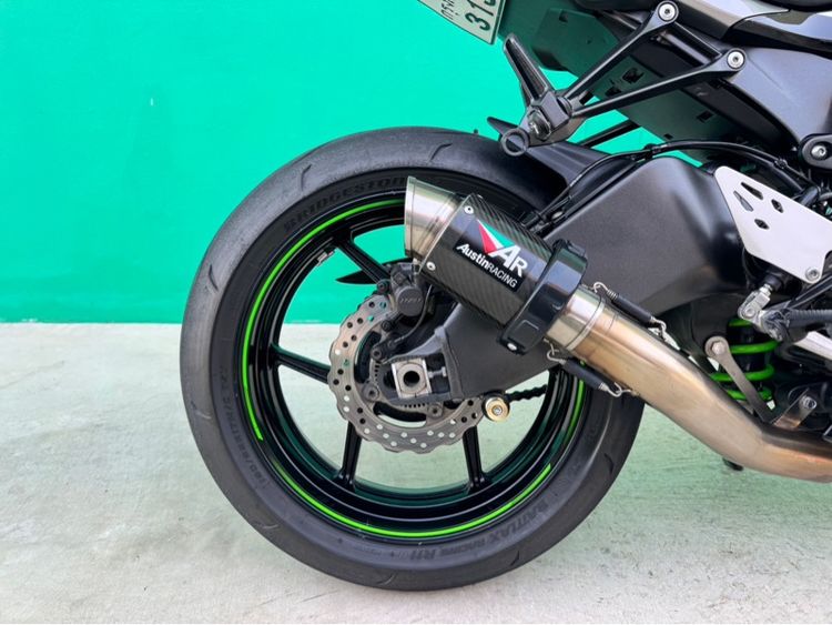 Kawasaki ZX-6R สีเขียว ปี19จด21 รูปที่ 12