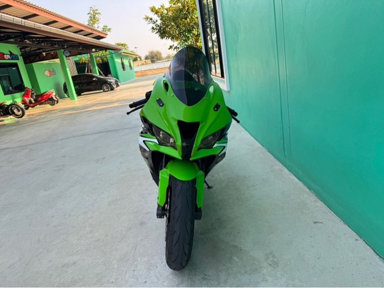 Kawasaki ZX-6R สีเขียว ปี19จด21 รูปที่ 14