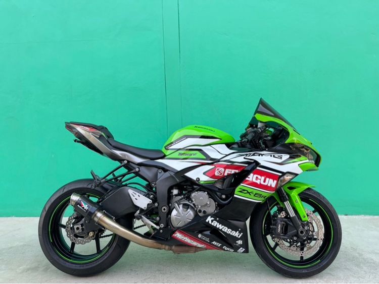 Ninja ZX6r 2021 Kawasaki ZX-6R สีเขียว ปี19จด21