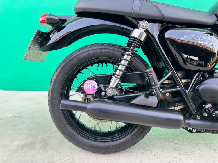 Triumph T100 Black สีดำ ปี2017 รูปที่ 9