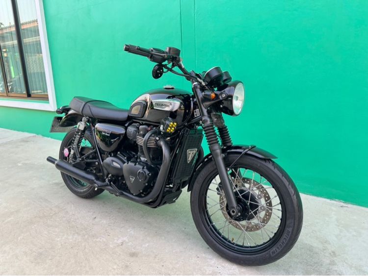 Triumph T100 Black สีดำ ปี2017 รูปที่ 2