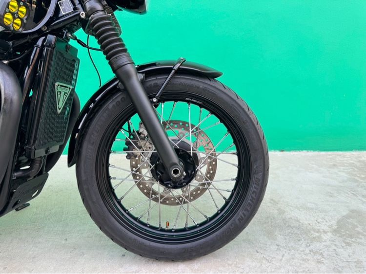 Triumph T100 Black สีดำ ปี2017 รูปที่ 8