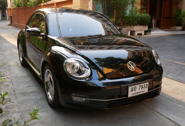 Volkswagen Beetle 2012 1.2 TSi Sedan เบนซิน ไม่ติดแก๊ส เกียร์อัตโนมัติ ดำ รูปที่ 3