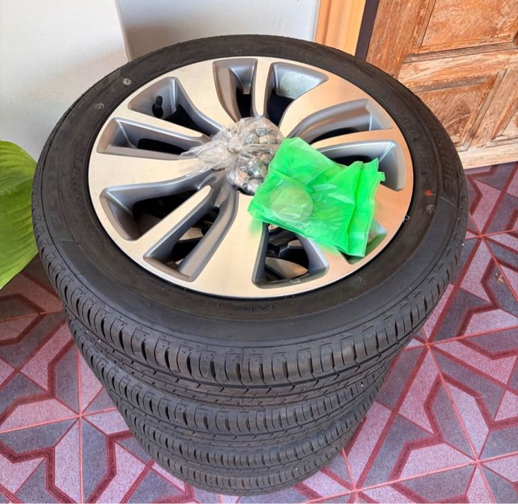 แม็กรถเดิม Suzuki swift ขอบ 16 พร้อมยางใหม่ รูปที่ 4