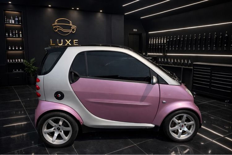 Mercedes-Benz Smart 2003 รุ่นย่อยอื่นๆ เบนซิน ไม่ติดแก๊ส เกียร์อัตโนมัติ ชมพู รูปที่ 2