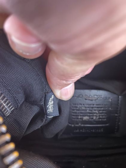 ขายกระเป๋าครอสบอดี้ Coach รุ่น 91485 (West Camera Bag In Signature Canvas) แคนวาสลาย Signature และหนังแท้ราคา4,000บาท รูปที่ 7