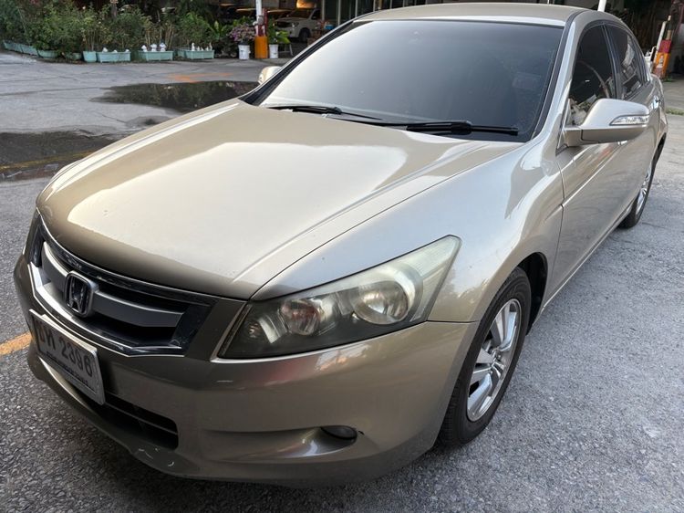 Honda Accord 2008 2.0 E i-VTEC Sedan เบนซิน ไม่ติดแก๊ส เกียร์อัตโนมัติ บรอนซ์ทอง รูปที่ 2