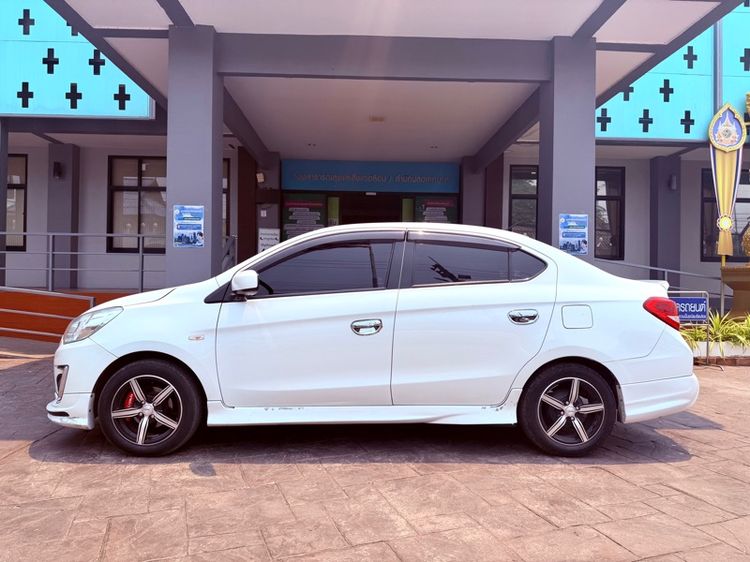 Mitsubishi Attrage 2019 1.2 GLX เบนซิน ไม่ติดแก๊ส เกียร์อัตโนมัติ ขาว รูปที่ 4