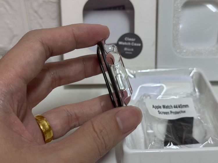 CASETiFY - Clear Case (Black) 44mm(Series 4-6, SE) ของแท้ รูปที่ 5