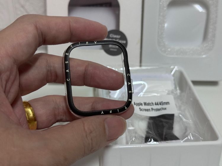 CASETiFY - Clear Case (Black) 44mm(Series 4-6, SE) ของแท้ รูปที่ 2