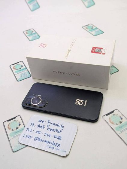 ขาย เทิร์น Huawei Nova 12s ศูนย์ไทย สภาพใหม่เอี่ยม อุปกรณ์ครบยกกล่อง เพียง 4,590 บาท ครับ รูปที่ 2