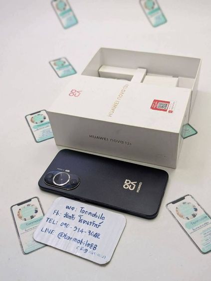 อื่นๆ 256 GB ขาย เทิร์น Huawei Nova 12s ศูนย์ไทย สภาพใหม่เอี่ยม อุปกรณ์ครบยกกล่อง เพียง 4,590 บาท ครับ