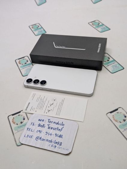 อื่นๆ 128 GB ขาย เทิร์น Samsung Galaxy S25 Fe Ram 8 Rom 128 ศูนย์ไทย อุปกรณ์ครบยกกล่อง ขาดสายชาร์จ ประกันยาว เพียง 12,990 บาท ครับ 