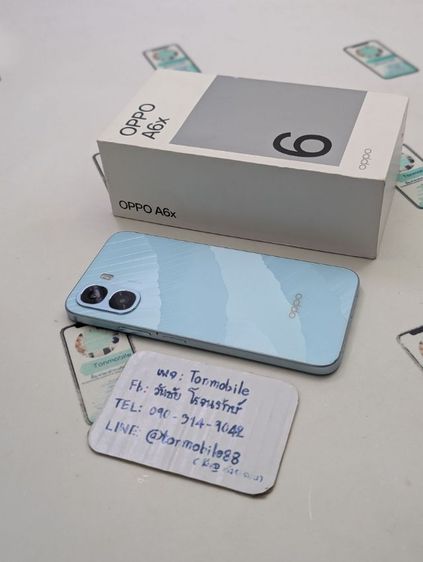 ขาย เทิร์น Oppo A6x Ram 4 Rom 64 ศูนย์ไทย มีตัวเครื่อง และกล่อง ไม่มีอุปกรณ์อื่น เพียง 1,790 บาท ครับ รูปที่ 2