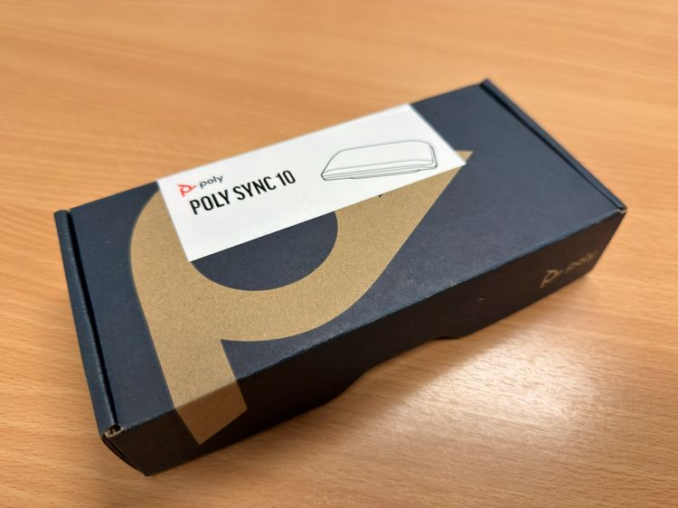 ของใหม่มือ1 Poly Sync 10 Speakerphone ลำโพงประชุมเทพ ไมค์ชัด ตัดเสียงรบกวน