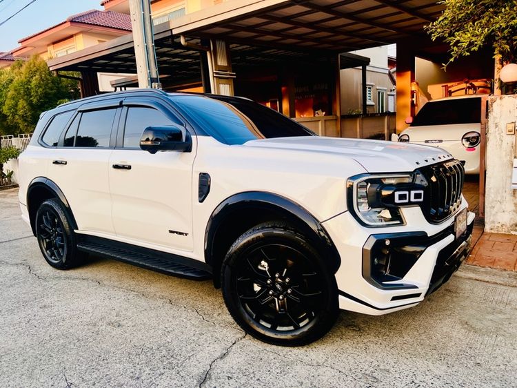 Ford Everest 2024 2.5 LTD Sport TDCI Utility-car ดีเซล เกียร์อัตโนมัติ ขาว รูปที่ 3