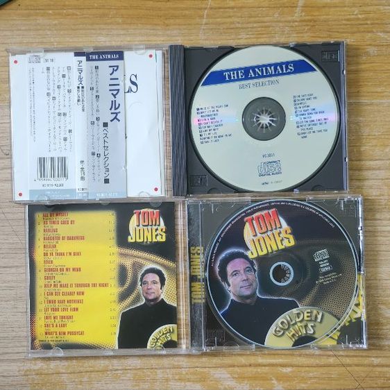 CD Audio วง The Animals และTom Jones แผ่นญี่ปุ่น รูปที่ 2