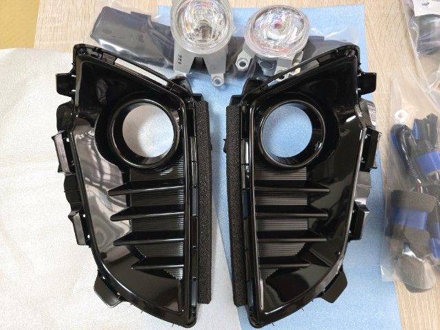 ชุดไฟตัดหมอก LED พร้อมกรอบครอบ yaris ativ  รูปที่ 2