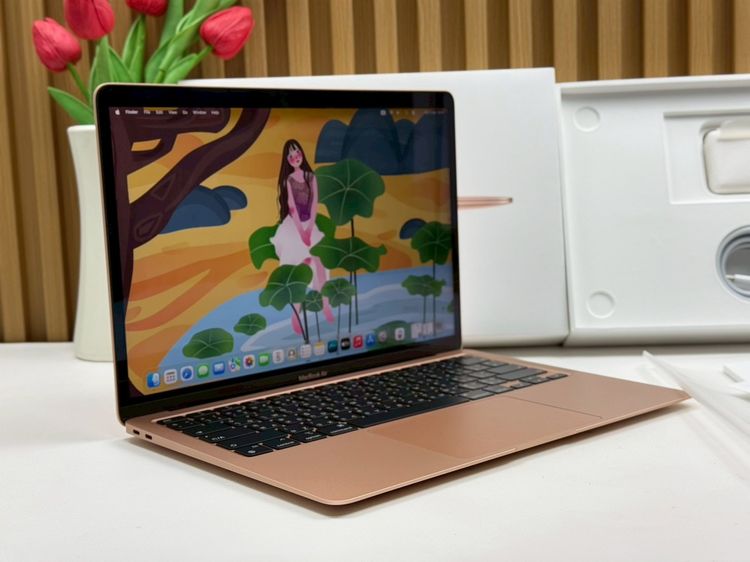 MacBook Air 13-inch M1,2020 Ram8GB SSD256GB Gold รูปที่ 3
