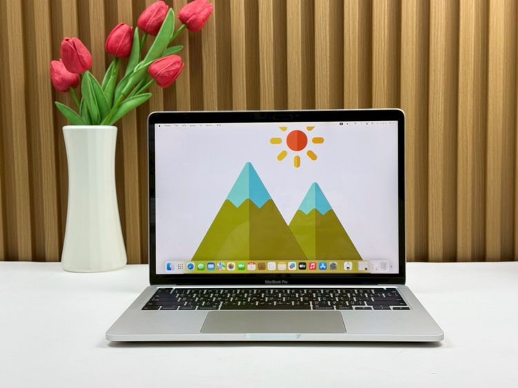 Apple Macbook Pro 13 Inch แมค โอเอส 8 กิกะไบต์ อื่นๆ ไม่ใช่ MacBook Pro (13.3-inch,2020 Two Thunderbolt 3 ports) Ram8GB SSD256GB Silver