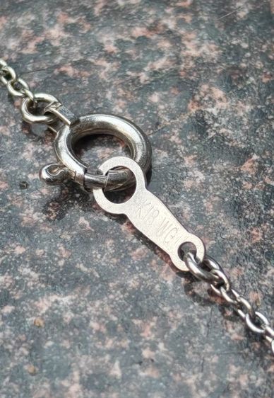 สร้อยคอพร้อมจี้มุกทองคำแท้ 18k White Gold Japan​ สวยมาก​ ถูกที่สุดในโลกครับ รูปที่ 7