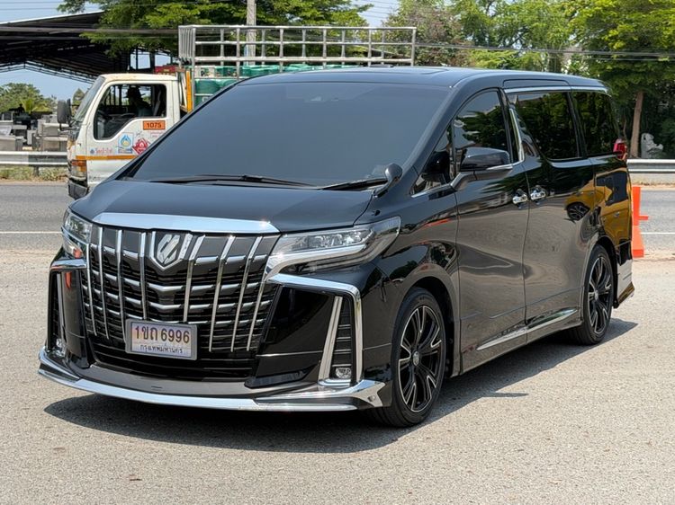 Toyota Alphard 2023 2.5 S C-Package Utility-car เบนซิน ไม่ติดแก๊ส เกียร์อัตโนมัติ ดำ