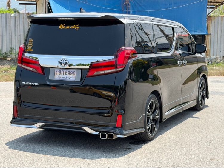 Toyota Alphard 2023 2.5 S C-Package Utility-car เบนซิน ไม่ติดแก๊ส เกียร์อัตโนมัติ ดำ รูปที่ 3