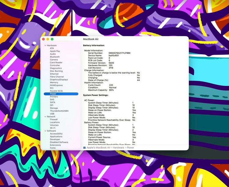 MacBook Air 15-inch M3 2024 Ram16GB SSD512GB Starlight apple care+ 5 April 2027 รูปที่ 13