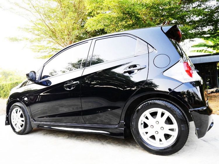 Honda Brio 2012 1.2 V Sedan เบนซิน ไม่ติดแก๊ส เกียร์อัตโนมัติ ดำ รูปที่ 3