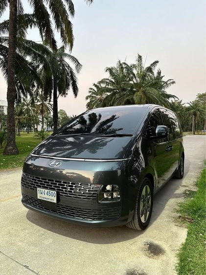 Hyundai Staria 2022 2.2 SEL Van ดีเซล ไม่ติดแก๊ส เกียร์อัตโนมัติ เทา รูปที่ 2