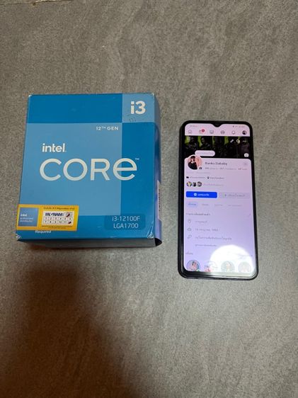 อื่นๆ CPU I3 12100F ครบกล่อง มือสอง ประกันหมด
