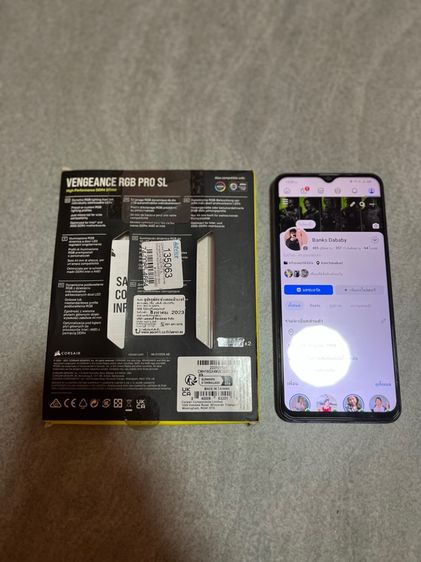 Corsair RAM DDR4 16GB Bus 3200MHz ครบกล่อง รูปที่ 2