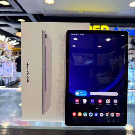 128 GB Samsung Tab S9 FE WiFi with S-pen สีชมพู เครื่องศูนย์ สภาพสวยมากๆ จอ10.9นิ้ว แรม6รอม128 เครื่องใช้งานดีเยี่ยม ครบยกกล่อง🩷🩷