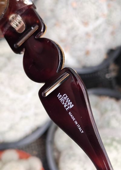 แว่นกันแดด​ Vintage​ Gianni Versace​ สวยมาก​ ราคาแบ่งปันครับ รูปที่ 13