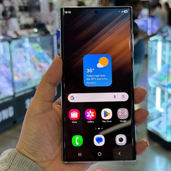 Galaxy S22 Ultra 512 GB Samsung S22 Ultra 5G 512GB สีขาว เครื่องศูนย์ สภาพสวยมากๆ จอ6.8นิ้ว แรม12รอม512 Snap8 Gen1 กล้อง108ล้าน(4ตัว)🔥🔥