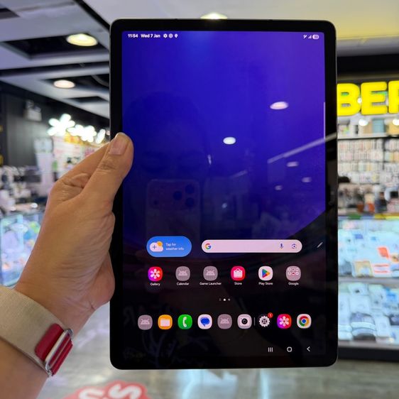 256 GB Samsung Tab S9 5G 256GB สีดำ เครื่องศูนย์ สภาพสวยมาก ใส่ซิม(CellularและWiFi) จอ11.0นิ้ว แรม12รอม256 Snap8 Gen2 🩷🩷
