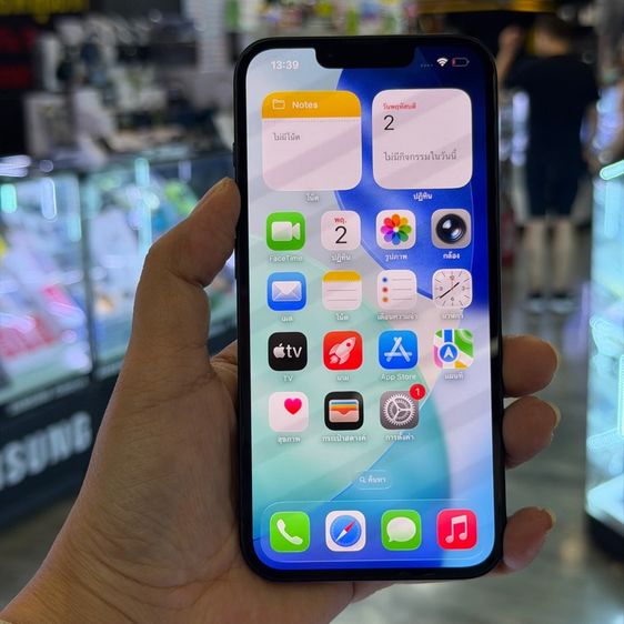 iPhone 16e 128GB สีดำ เครื่องศูนย์ สภาพสวยมากๆ สุขภาพแบต100 ครบยกกล่อง🔥🔥 รูปที่ 2