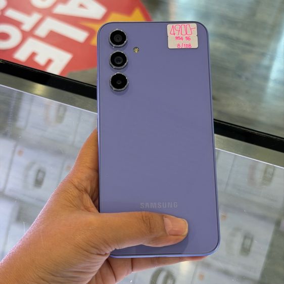 Samsung A54 5G สีม่วง เครื่องศูนย์ สภาพสวยมากๆ จอ6.4นิ้ว แรม8รอม128 กล้อง50ล้าน(3ตัว)🔥🔥 รูปที่ 2