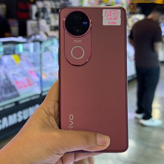ViVO V50 512GB สีแดง เครื่องศูนย์ สภาพสวยมากๆ จอ6.77นิ้ว แรม12รอม512 Snap7 Gen3 กล้อง50ล้าน(2ตัว)🔥🔥 รูปที่ 2