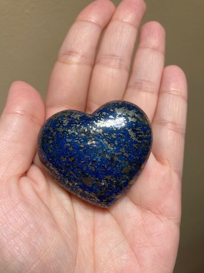 หินลาพิสลาซูลี่รูปหัวใจ รูปที่ 4
