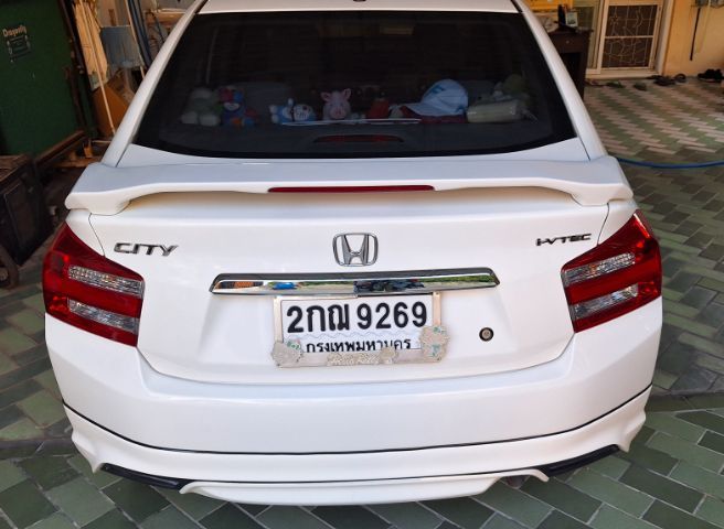 Honda City 2013 1.5 S i-VTEC Sedan เบนซิน เกียร์อัตโนมัติ ขาว รูปที่ 4