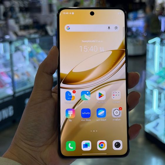 อื่นๆ 512 GB ViVO V50 512GB สีดำ เครื่องศูนย์ สภาพสวยมาก จอ6.77นิ้ว แรม12รอม512 Snap7 Gen3 กล้อง50ล้าน(2ตัว) มีประกันศูนย์🩷🩷