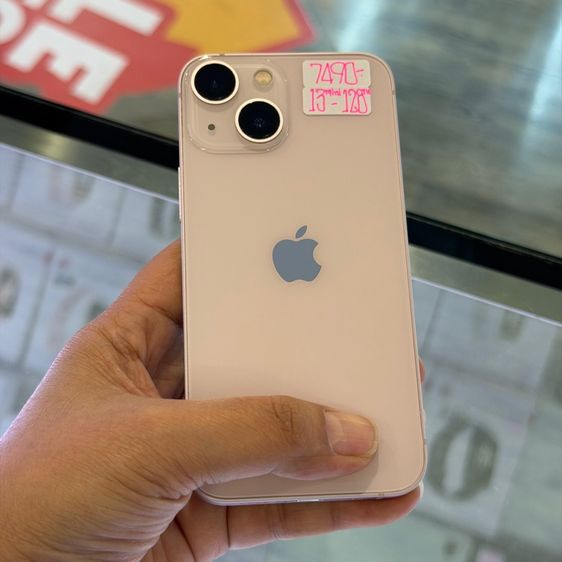 iPhone13 mini 128GB สีชมพู เครื่องศูนย์ โมเดลTH สภาพสวยมากๆ🔥🔥 รูปที่ 2